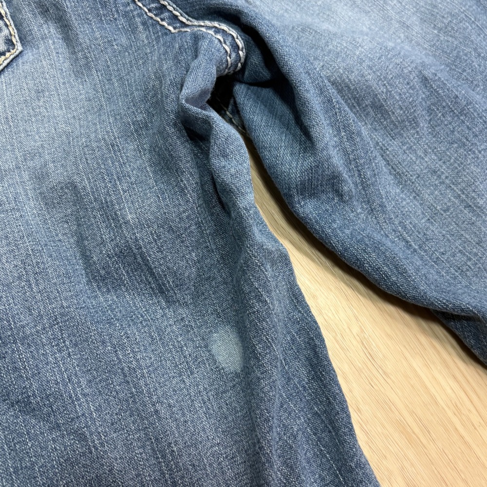 Silver Jeans Co Aiko Mid Boot Blue Denim Jeans W33 L33 L83717SAI240 Medium‎ Wash - Picture 7 of 11